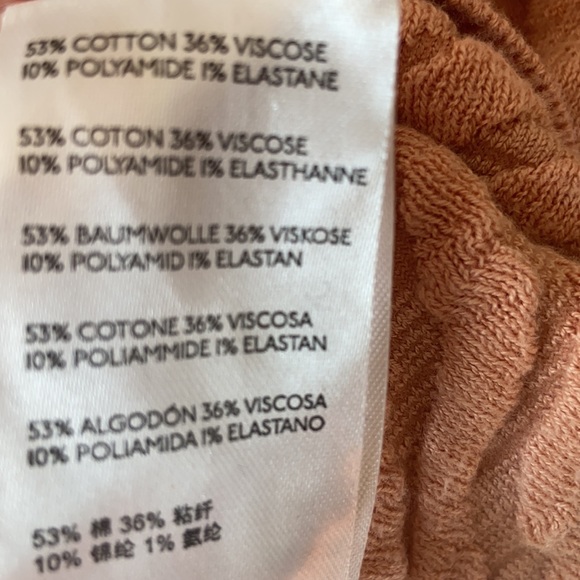 M 🔖 RARE!  Free People Beach Ziggy Sweater Set Wide Leg Pants Crop Top - Picture 14 of 14